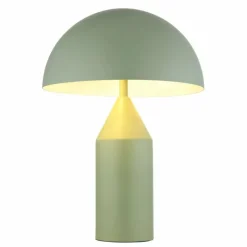 Luminaires Globo Lighting Style champignon Atoma Lampe à poser Vert, 2 lumières* Lampes À Poser