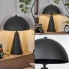 hofstein Style champignon Nor Lampe à poser Noir, 1 lumière