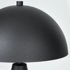 hofstein Style champignon Nor Lampe à poser Noir, 1 lumière