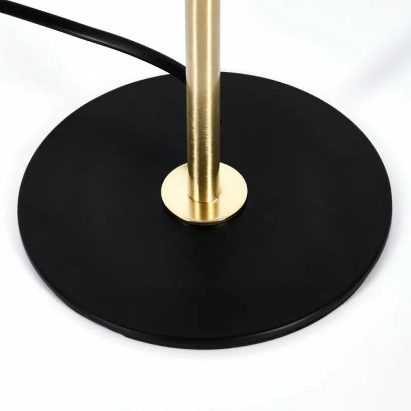 Lampes Dorées-hofstein Style champignon Sandvig Lampe à poser Or, Noir, 1 lumière