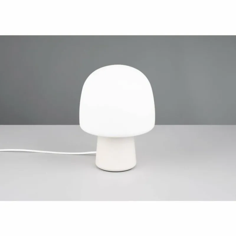 Luminaires Trio Style champignon Steen Lampe à poser Gris, 1 lumière