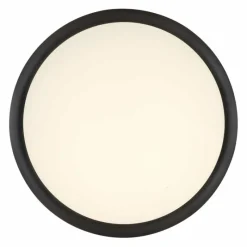 Luminaires Globo Lighting Suna Plafonnier LED Noir, 1 lumière, Télécommandes* Éclairage Led