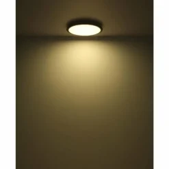 Luminaires Globo Lighting Suna Plafonnier LED Noir, 1 lumière, Télécommandes* Éclairage Led