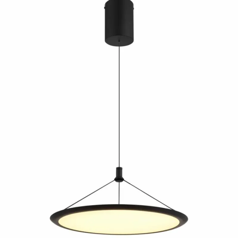 Luminaires Globo Lighting Suna Suspension LED Noir, 1 lumière* Éclairage Led