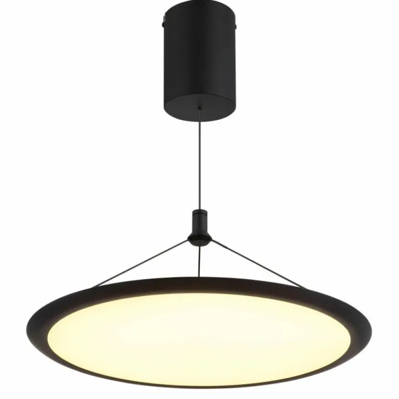 Luminaires Globo Lighting Suna Suspension LED Noir, 1 lumière* Éclairage Led