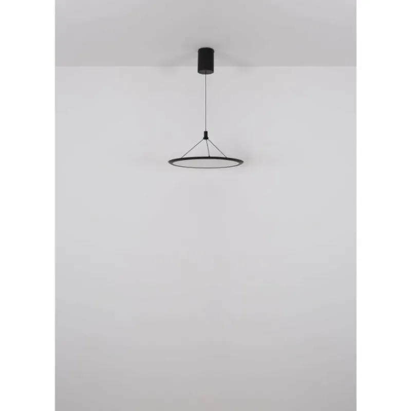 Luminaires Globo Lighting Suna Suspension LED Noir, 1 lumière* Éclairage Led