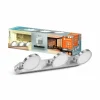 Luminaires Ledvance SUNATHOME Applique murale LED Argenté, 1 lumière