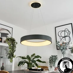 hofstein Suspension Areja LED Anthracite, Blanc, 1 lumière