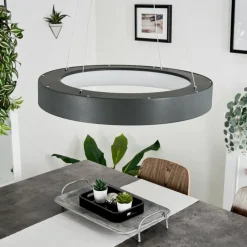 hofstein Suspension Areja LED Anthracite, Blanc, 1 lumière