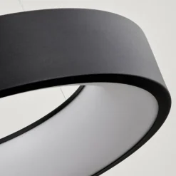 hofstein Suspension Areja LED Noir, Blanc, 1 lumière