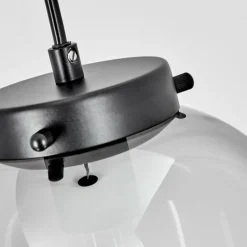 Suspension Verre Fumé-hofstein Suspension Arieux Noir, 1 lumière