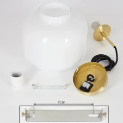 hofstein Suspension Banhos Laiton, 1 lumière