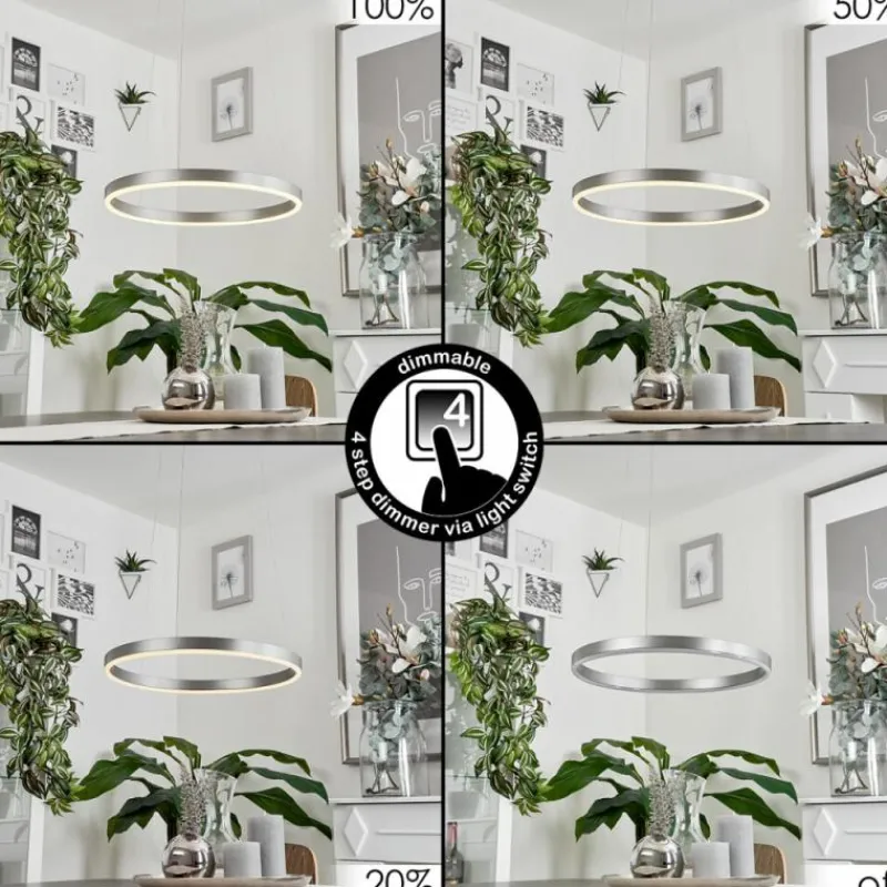 hofstein Suspension Barril LED Aluminium, 1 lumière