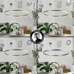 hofstein Suspension Barril LED Aluminium, 1 lumière