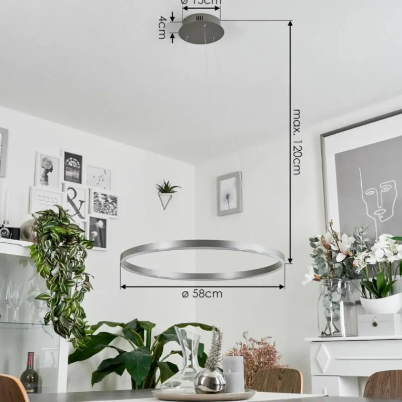 hofstein Suspension Barril LED Aluminium, 1 lumière