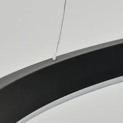 hofstein Suspension Barril LED Noir, 1 lumière