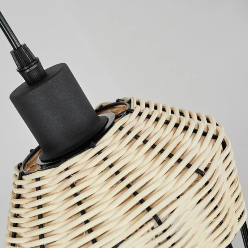 Luminaires Scandinaves-hofstein Suspension Benagil Noir, 4 lumières