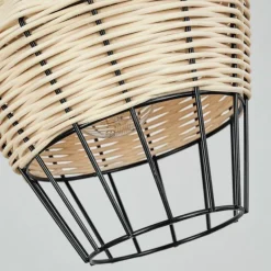 Luminaires Scandinaves-hofstein Suspension Benagil Noir, 4 lumières