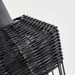 Luminaires Scandinaves-hofstein Suspension Benagil Noir, 3 lumières