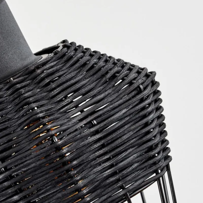 Luminaires Scandinaves-hofstein Suspension Benagil Noir, 3 lumières