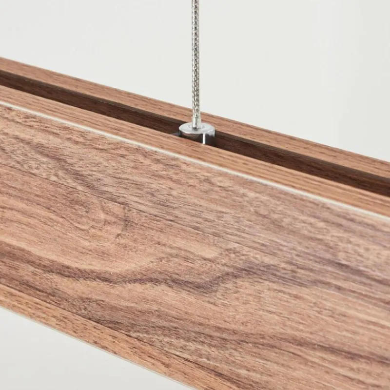 Luminaires Scandinaves-hofstein Suspension Blandford LED Noir, 1 lumière, Télécommandes, Changeur de couleurs