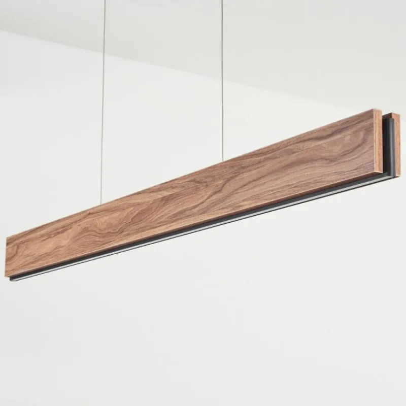 Luminaires Scandinaves-hofstein Suspension Blandford LED Noir, 1 lumière, Télécommandes, Changeur de couleurs