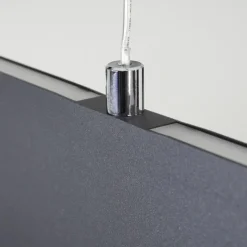 hofstein Suspension Brun LED Anthracite, 2 lumières, Télécommandes