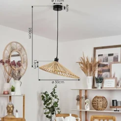 Luminaires Scandinaves-hofstein Suspension Callide Noir, 1 lumière
