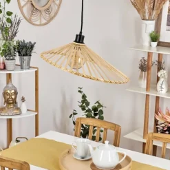 Luminaires Scandinaves-hofstein Suspension Callide Noir, 1 lumière