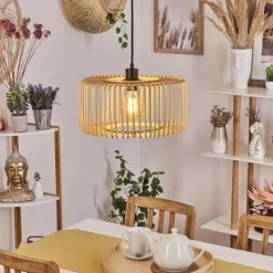 Luminaires Scandinaves-hofstein Suspension Callide Noir, 1 lumière