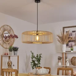 Luminaires Scandinaves-hofstein Suspension Callide Noir, 1 lumière