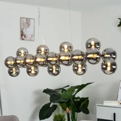 hofstein Suspension Cerrillos Chrome, 25 lumières