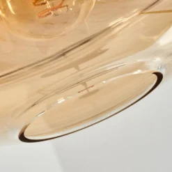 hofstein Suspension Collanco Noir, 1 lumière