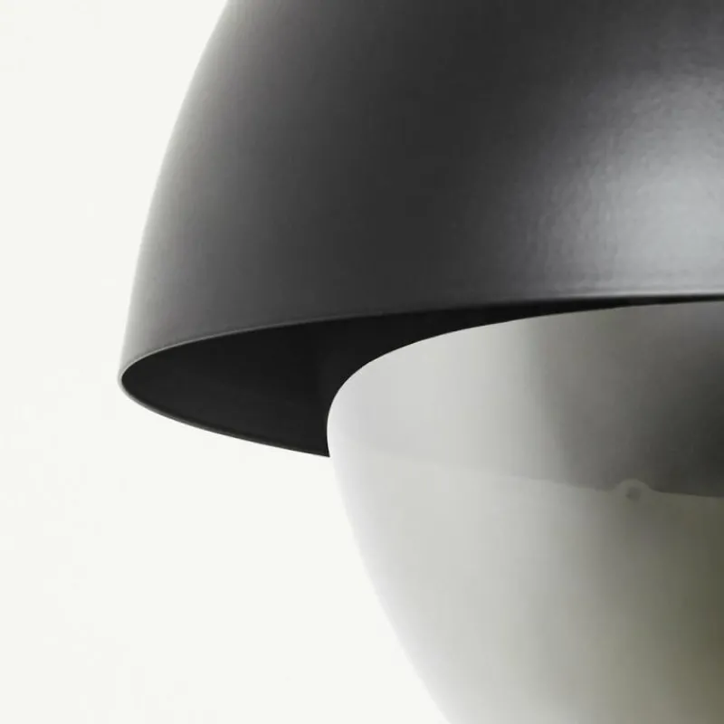 Suspension Verre Fumé-hofstein Suspension Entrevinhas Noir, 1 lumière