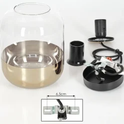 hofstein Suspension Golpilhal Or, Clair, 1 lumière