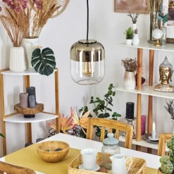 hofstein Suspension Golpilhal Or, Clair, 1 lumière