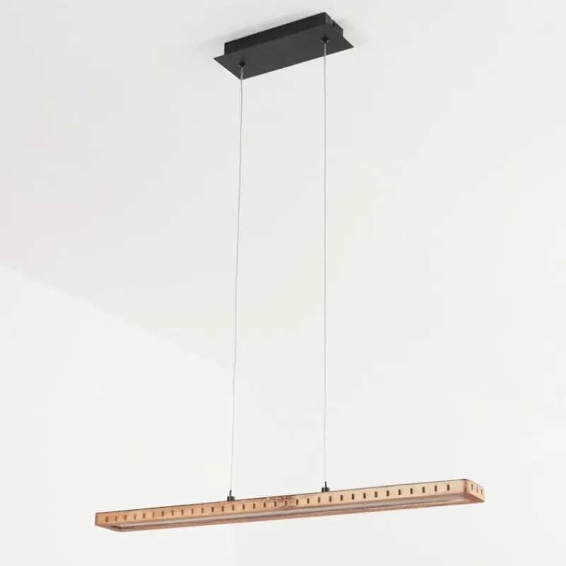 hofstein Suspension Guacacallo LED Noir, 1 lumière