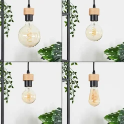 Luminaires Scandinaves-hofstein Suspension Harran Écru, 4 lumières