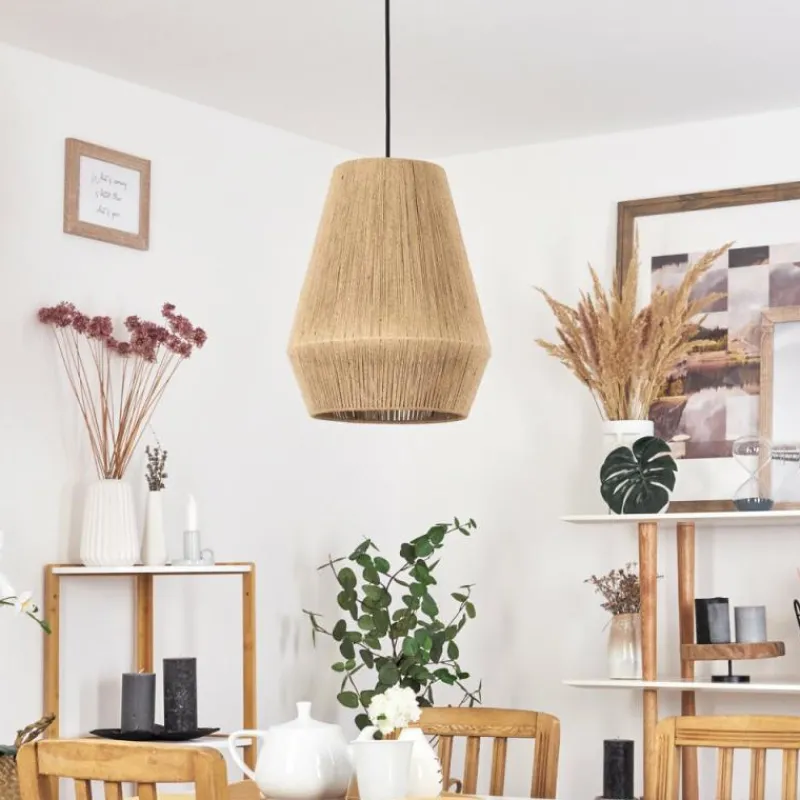 Luminaires Scandinaves-hofstein Suspension Henvic Noir, 1 lumière