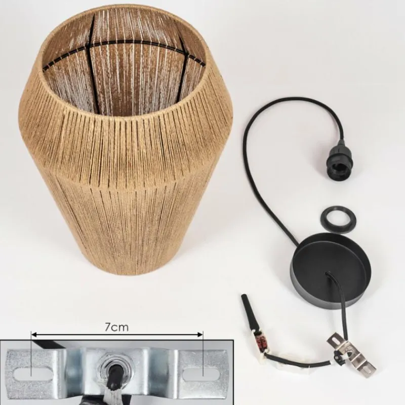 Luminaires Scandinaves-hofstein Suspension Henvic Noir, 1 lumière