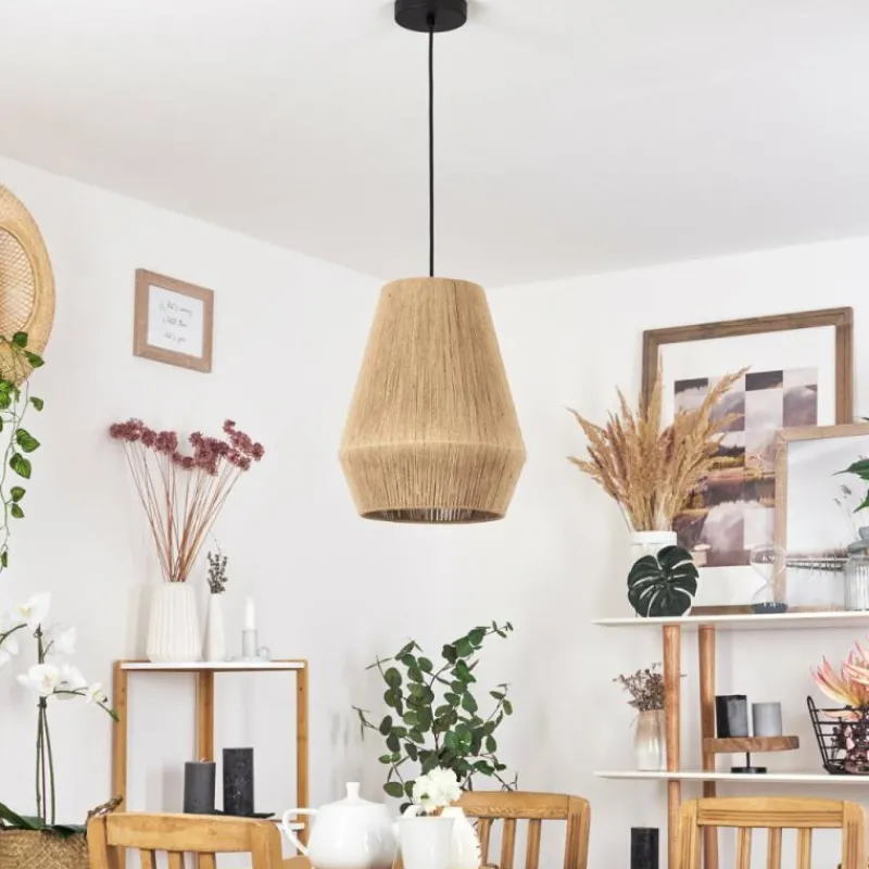 Luminaires Scandinaves-hofstein Suspension Henvic Noir, 1 lumière