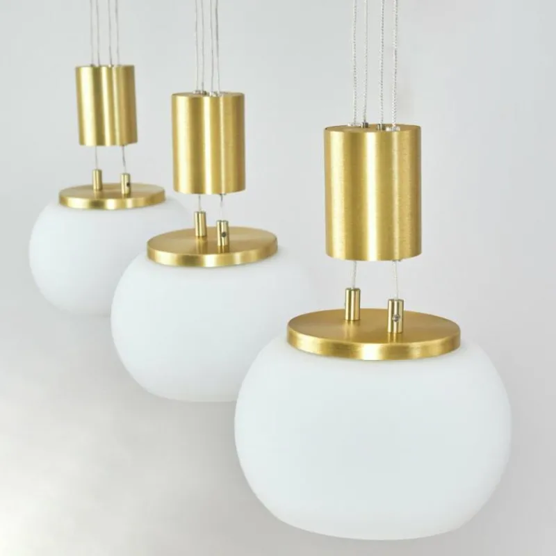 hofstein Suspension Izenave LED Laiton, 3 lumières