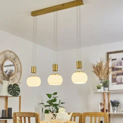 hofstein Suspension Izenave LED Laiton, 3 lumières