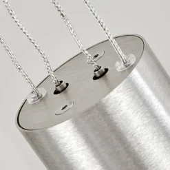 hofstein Suspension Izenave LED Nickel mat, 3 lumières