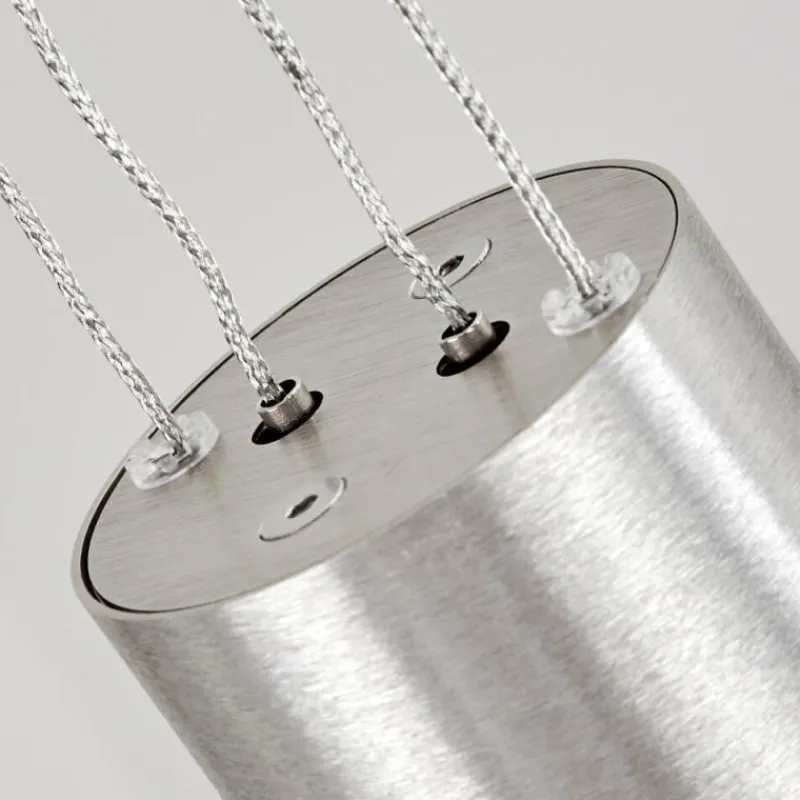 hofstein Suspension Izenave LED Nickel mat, 3 lumières