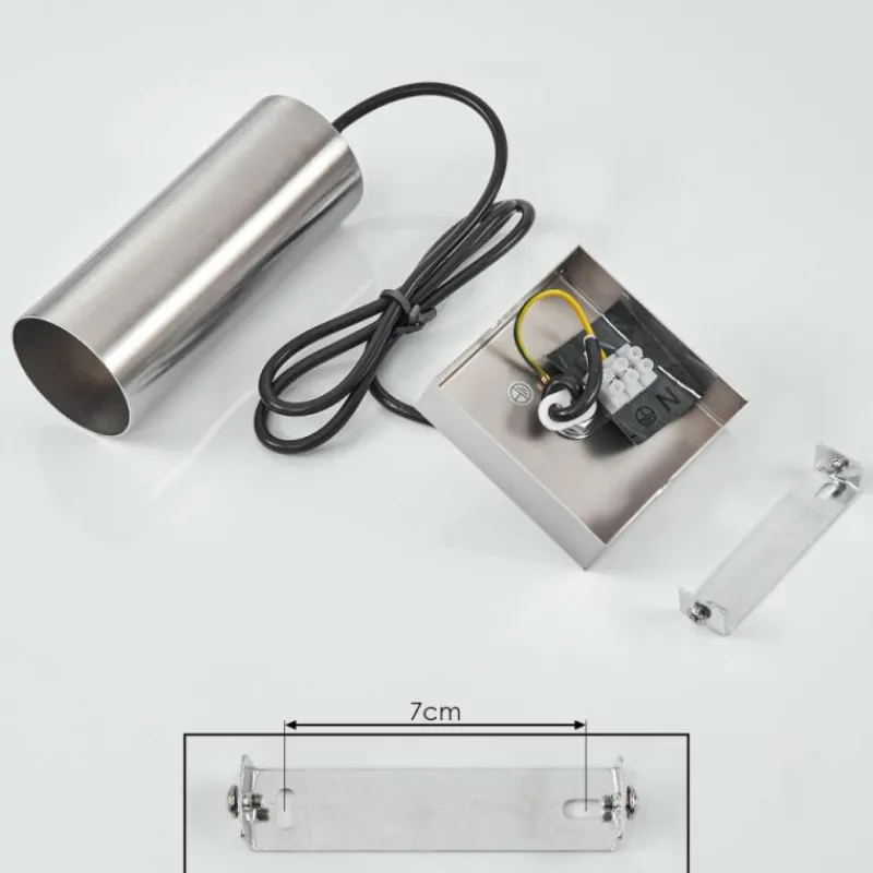 hofstein Suspension Javel Nickel mat, 1 lumière