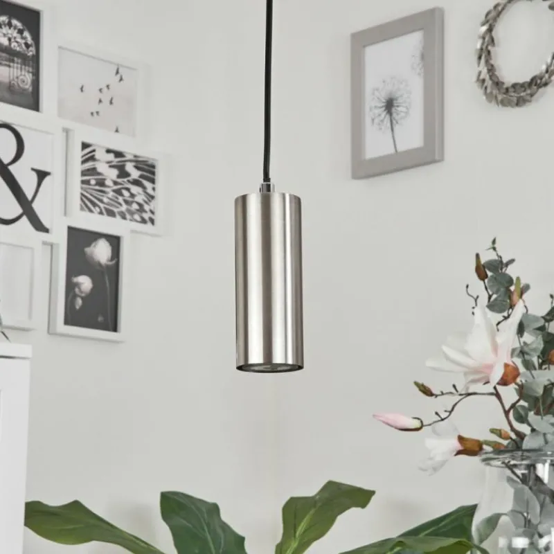 hofstein Suspension Javel Nickel mat, 1 lumière