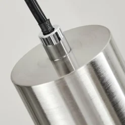 Luminaires Scandinaves-hofstein Suspension Javel Nickel mat, 6 lumières