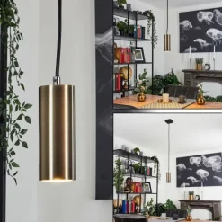 hofstein Suspension Javel Noir, 1 lumière