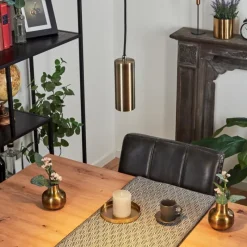 hofstein Suspension Javel Noir, 1 lumière